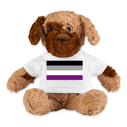 Asexual Ace Pride Flag Plush Dog White Asexual spod-1062074772-1-1