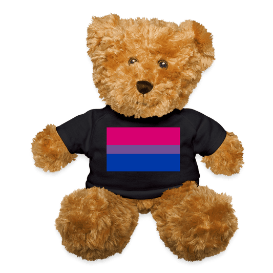 Bisexual Bi Pride Flag Plush Teddy Bear Stuffed Animal Black Bisexual spod-1062074805-2-1