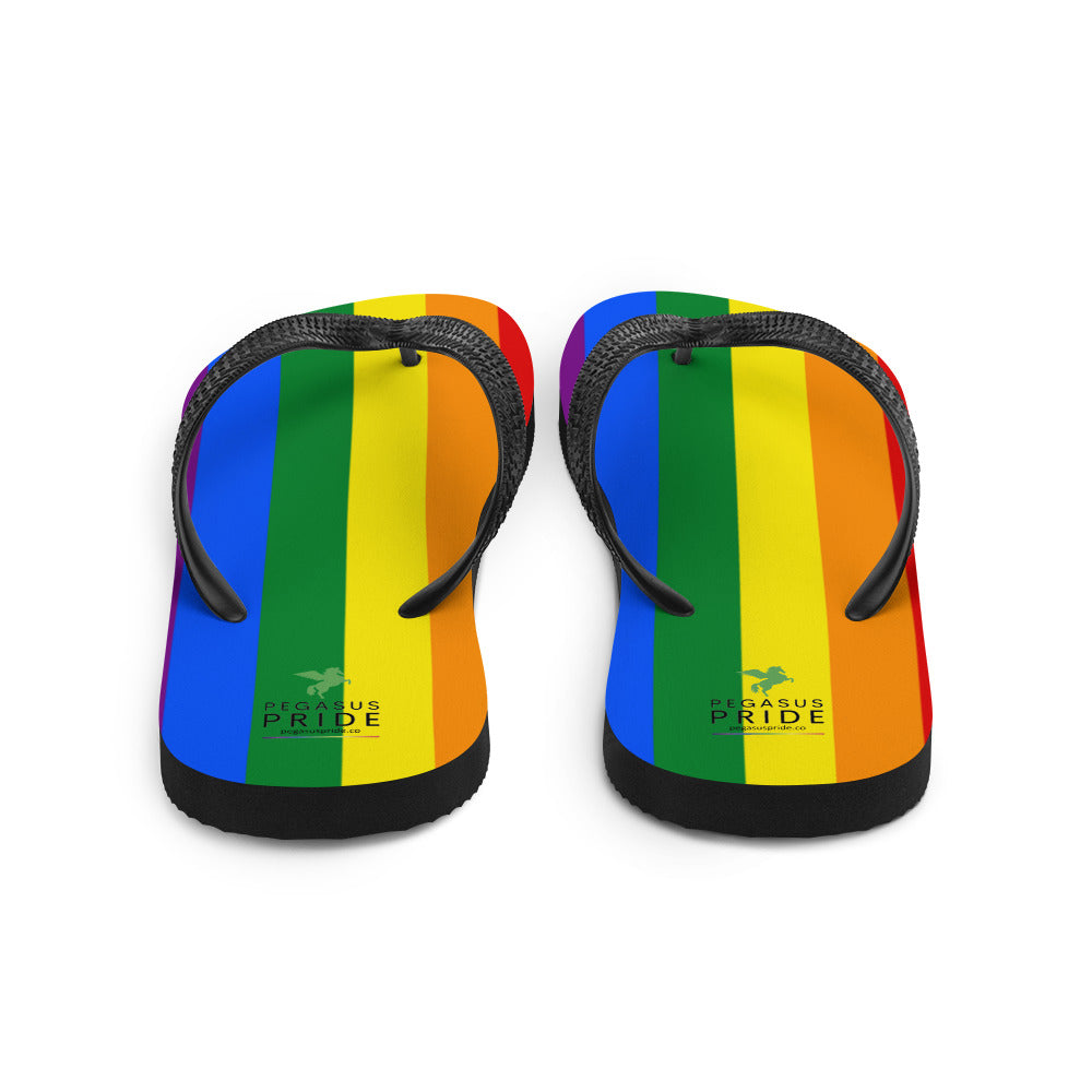 LGBTQ Pride Flag Flip-Flops Sandals sublimation-flip-flops-white-back-6408a8f7bef81