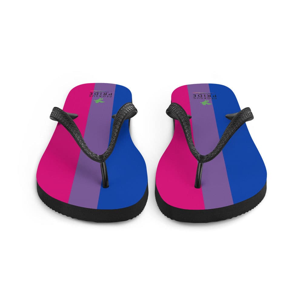 Bisexual Bi Pride Flag Flip Flops sublimation-flip-flops-white-front-640940a0692c8