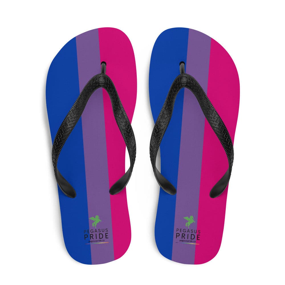 Bisexual Bi Pride Flag Flip Flops Bisexual Multi sublimation-flip-flops-white-top-640940a068a78