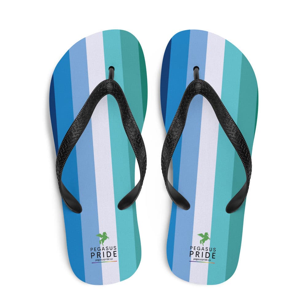 Gay MLM Vincian Pride Flag Flip-Flop Sandals Gay sublimation-flip-flops-white-top-64094111c0b5d