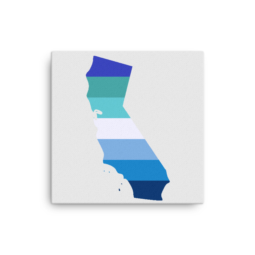 California Gay MLM Pride Vincian Canvas Wall Art 12in×12in Gay California thin-canvas-_in_-12x12-front-638eaa18b5fc6