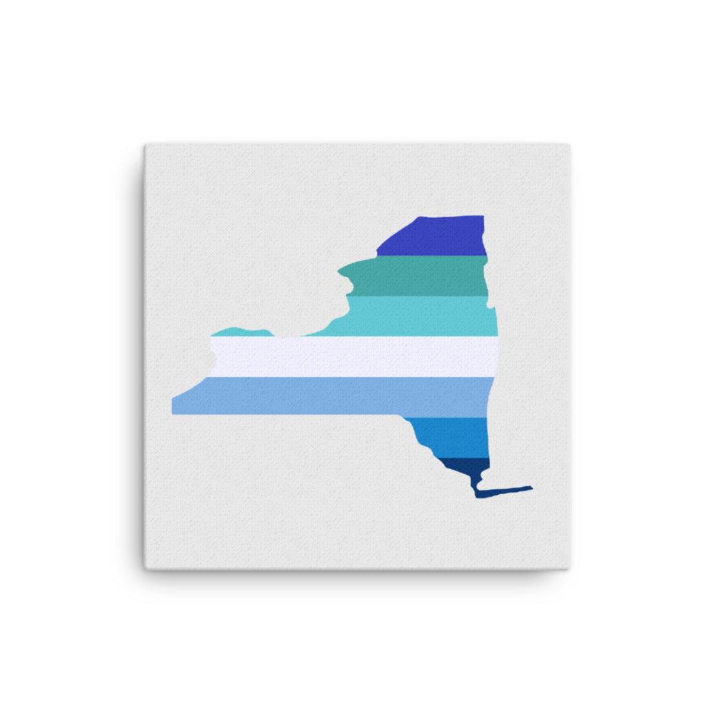 New York Vincian MLM Gay Pride Canvas Wall Art 12in×12in Gay New York thin-canvas-_in_-12x12-front-638fd53fdd3b3