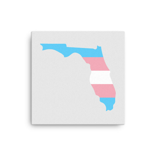 Florida Transgender Trans Pride Canvas Wall Art 12in×12in Transgender Florida thin-canvas-_in_-12x12-front-63991ac46cb47