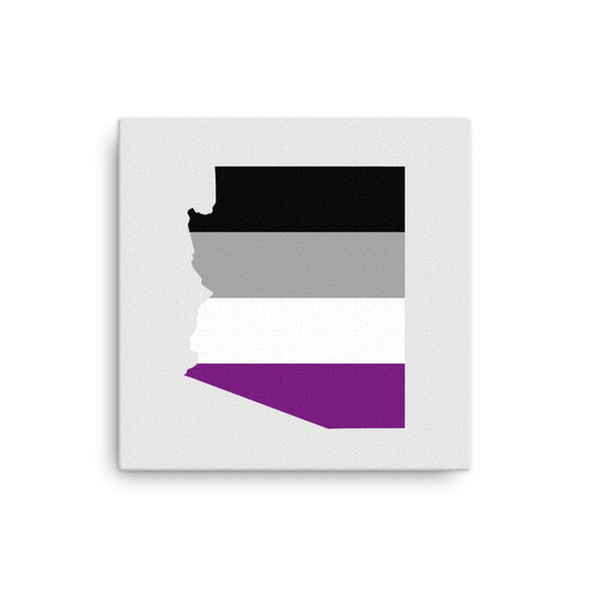 Arizona Asexual Pride Canvas Wall Art 12in×12in Asexual Arizona thin-canvas-_in_-12x12-front-63ab8ce65750f