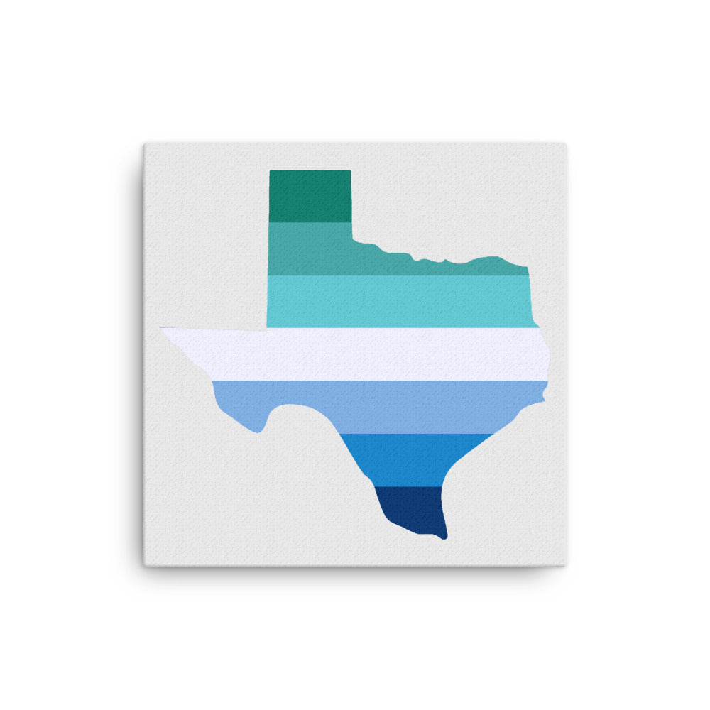 Texas Gay MLM Pride Vincian Canvas Wall Art 12in×12in Gay Texas thin-canvas-_in_-12x12-front-63eac5b78fc95