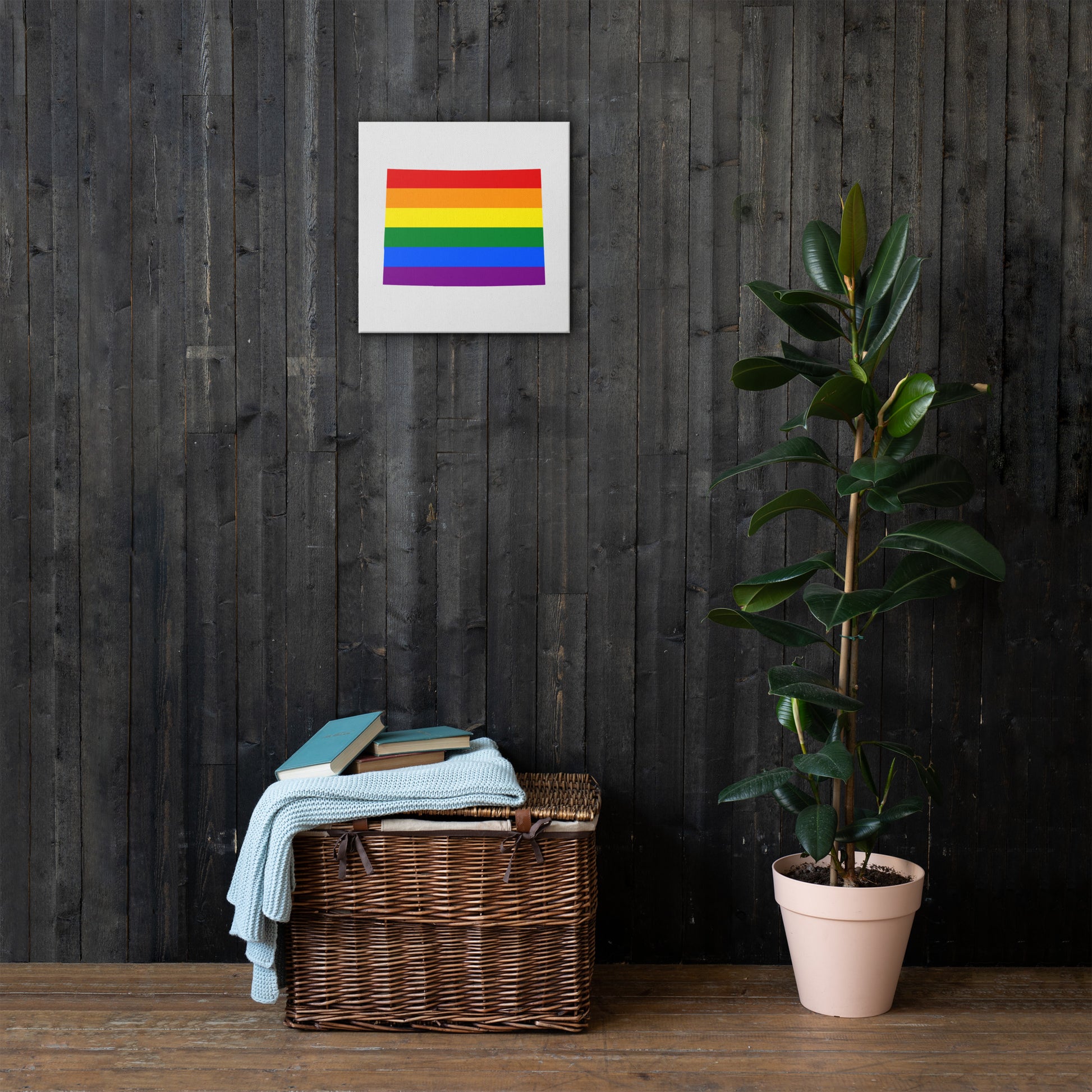 Colorado LGBTQ Pride Canvas Wall Art thin-canvas-_in_-16x16-front-6409319daa219