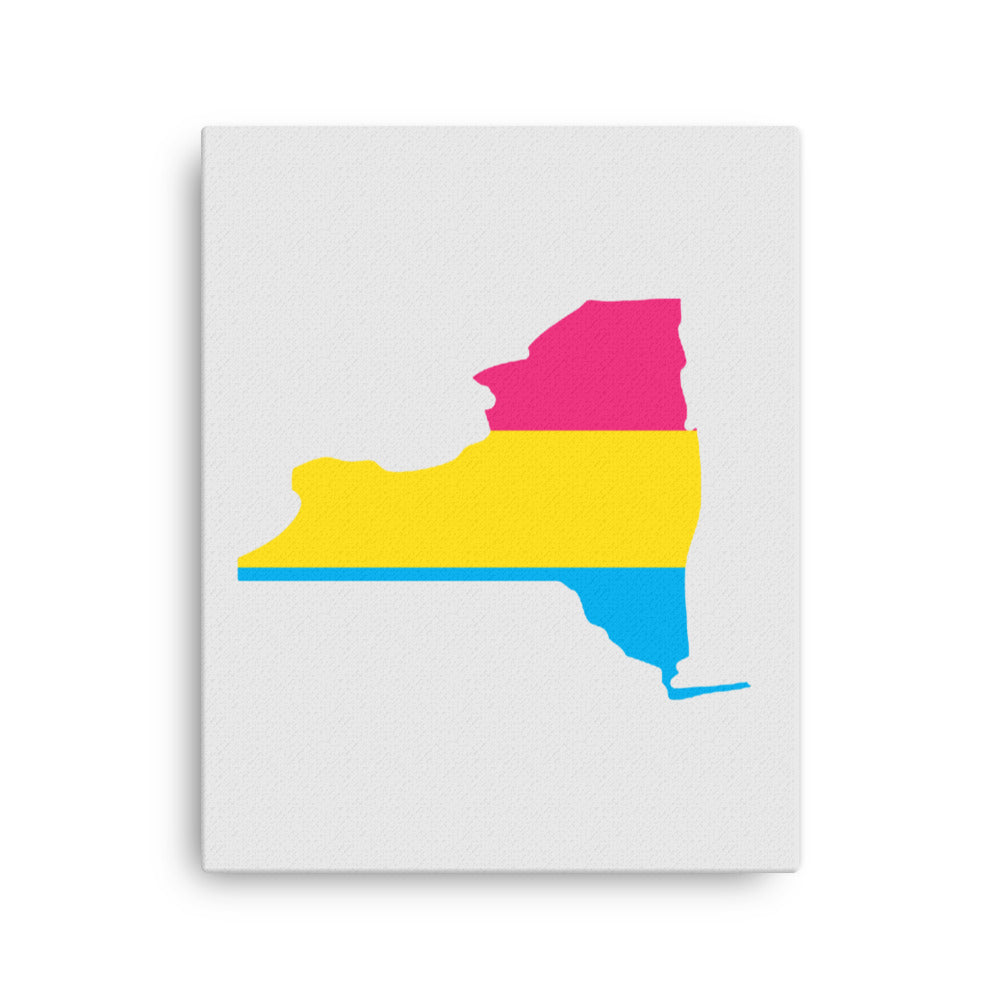 New York Pansexual Pan Pride Canvas Wall Art 16in×20in Pansexual New York thin-canvas-_in_-16x20-front-638fd4e58797a