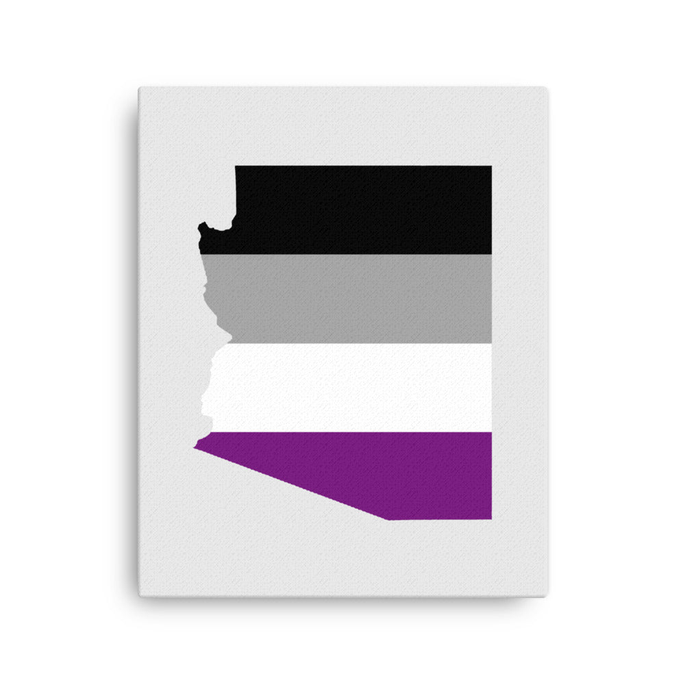 Arizona Asexual Pride Canvas Wall Art 16in×20in Asexual Arizona thin-canvas-_in_-16x20-front-63ab8ce65782a