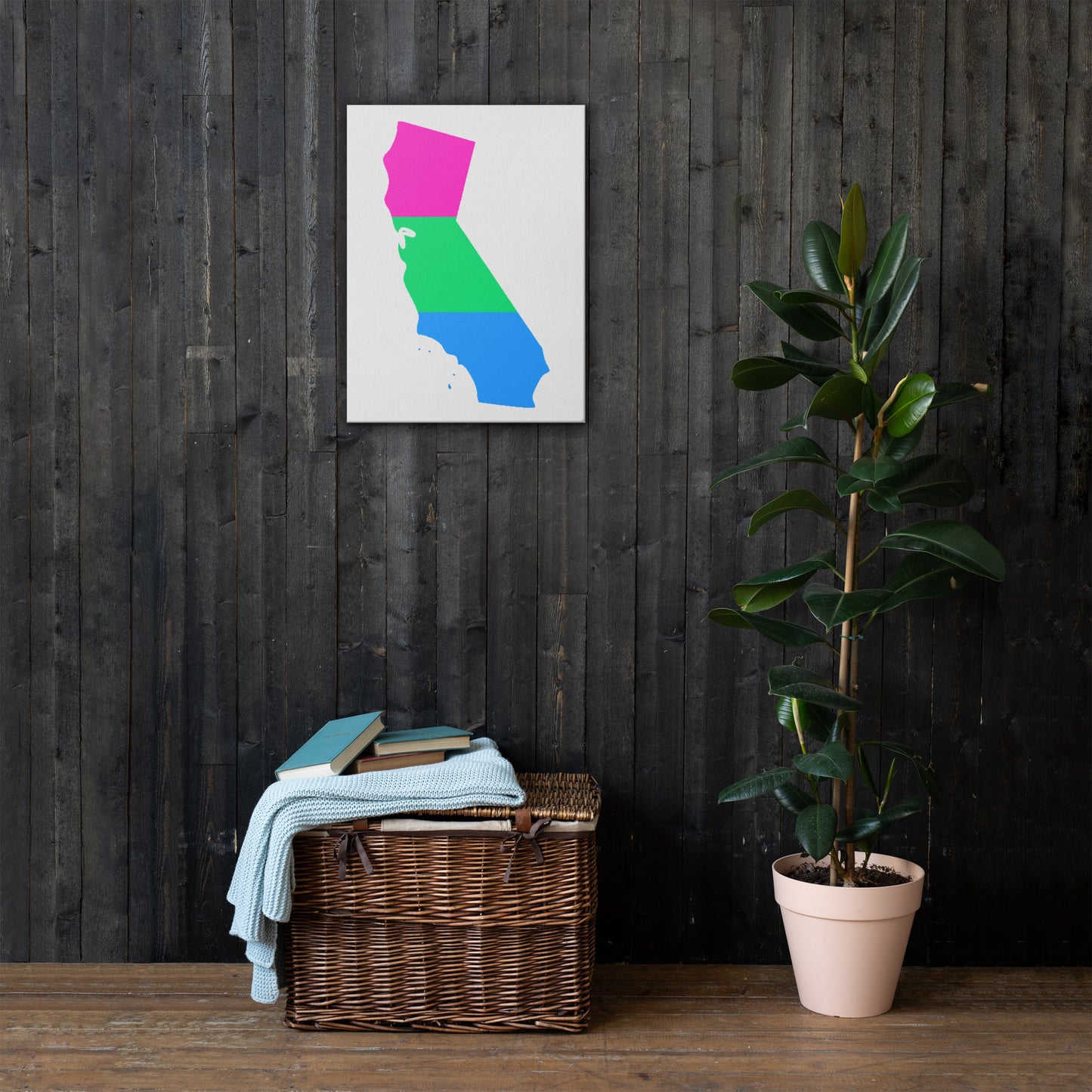 California Polysexual Poly Pride Canvas Wall Art thin-canvas-_in_-18x24-front-638eb4baa821d