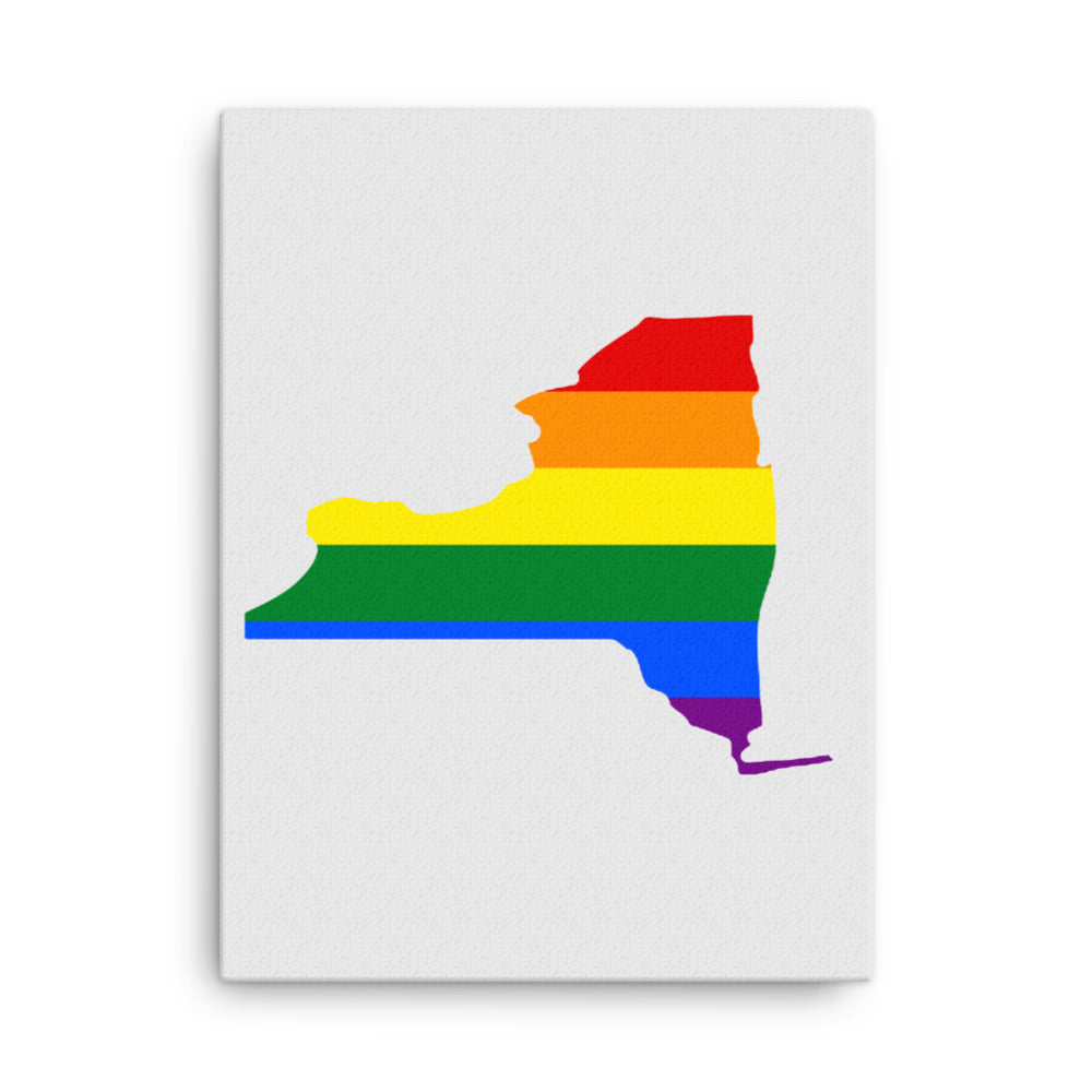 New York LGBTQ Pride Canvas Wall Art 18in×24in Pride New York thin-canvas-_in_-18x24-front-638f9755d3b87