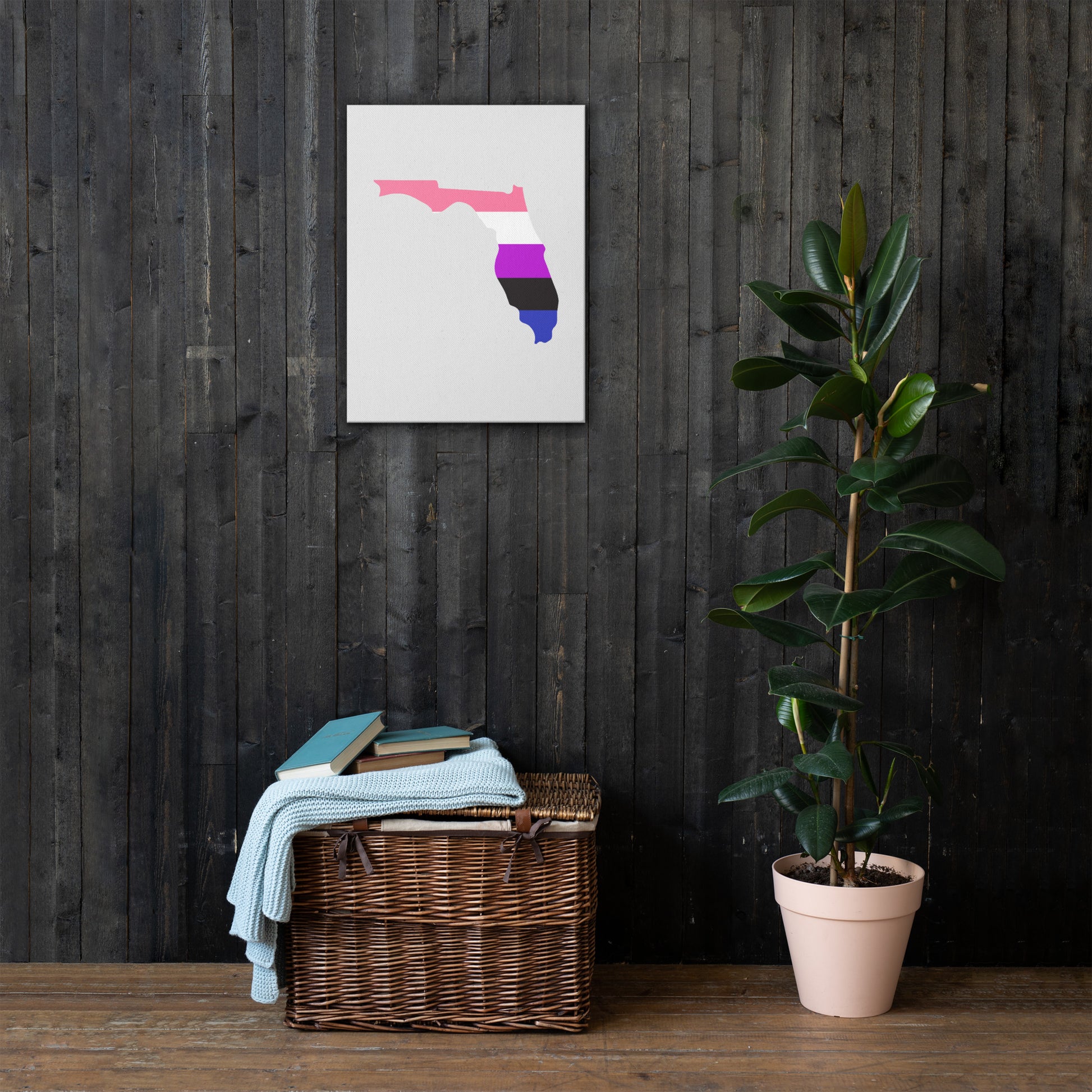 Florida Genderfluid Pride Canvas Wall Art thin-canvas-_in_-18x24-front-6393860a6d41c