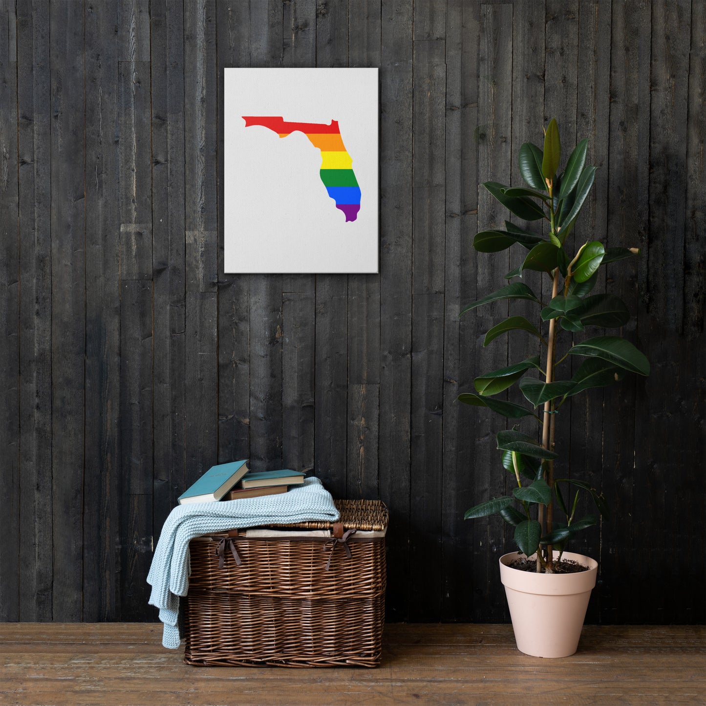 Florida Pride Canvas Wall Art thin-canvas-_in_-18x24-front-6393883394e3f