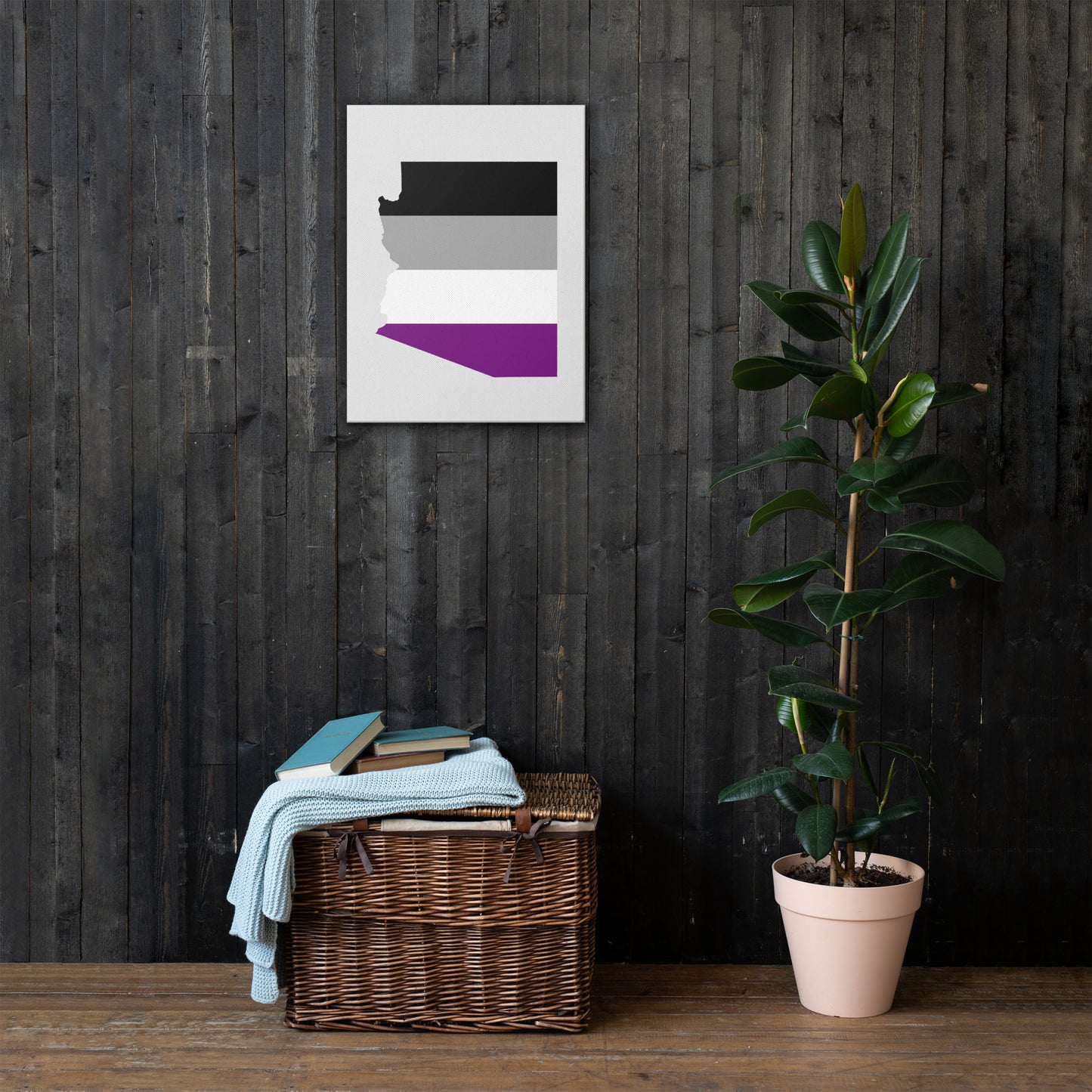 Arizona Asexual Pride Canvas Wall Art thin-canvas-_in_-18x24-front-63ab8ce65799d