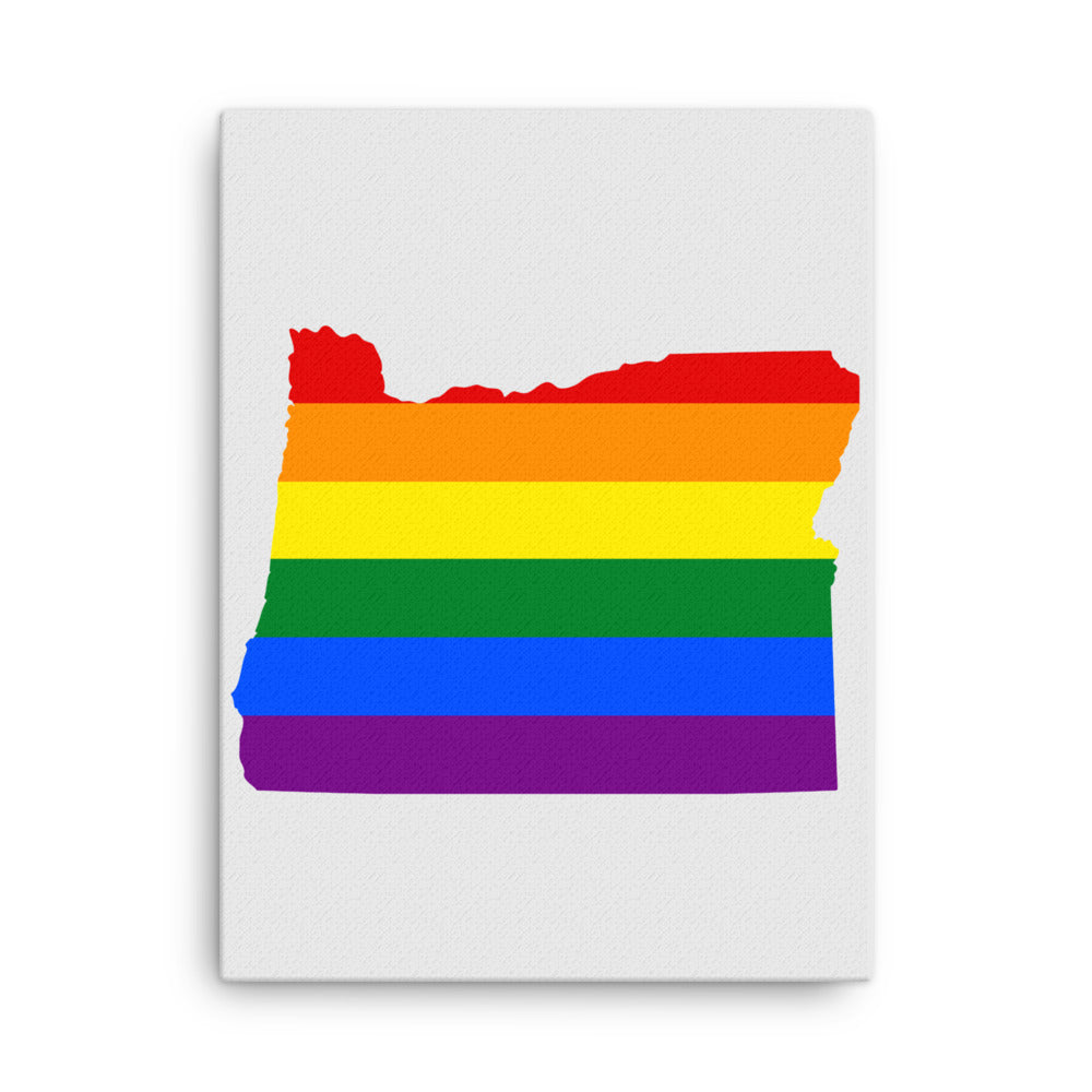 Oregon LGBTQ Pride Canvas Wall Art 18″×24″ Pride Oregon thin-canvas-_in_-18x24-front-6424c151d5459