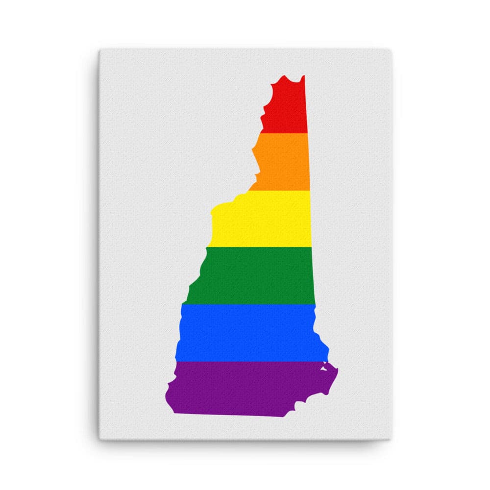 New Hampshire LGBTQ Pride Canvas Wall Art 18″×24″ Pride New Hampshire thin-canvas-_in_-18x24-front-6424de8047c31