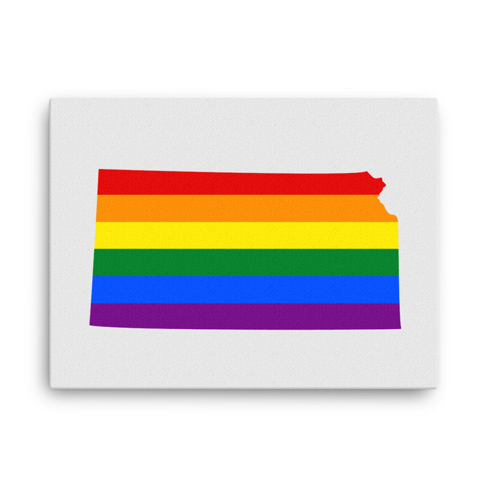 Kansas LGBTQ Pride Canvas Wall Art 18″×24″ Pride Kansas thin-canvas-_in_-18x24-front-642e23bea6d86