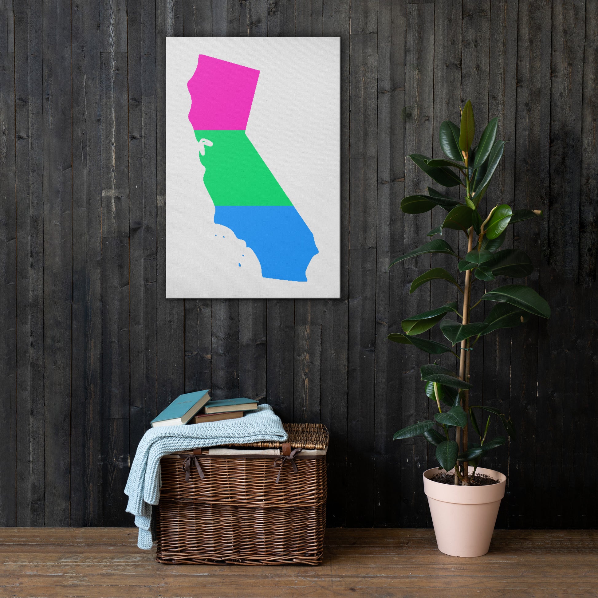 California Polysexual Poly Pride Canvas Wall Art thin-canvas-_in_-24x36-front-638eb4baa826b