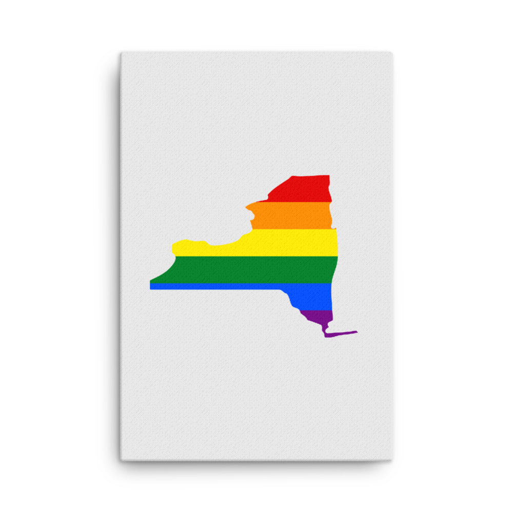 New York LGBTQ Pride Canvas Wall Art 24in×36in Pride New York thin-canvas-_in_-24x36-front-638f9755d3c0a