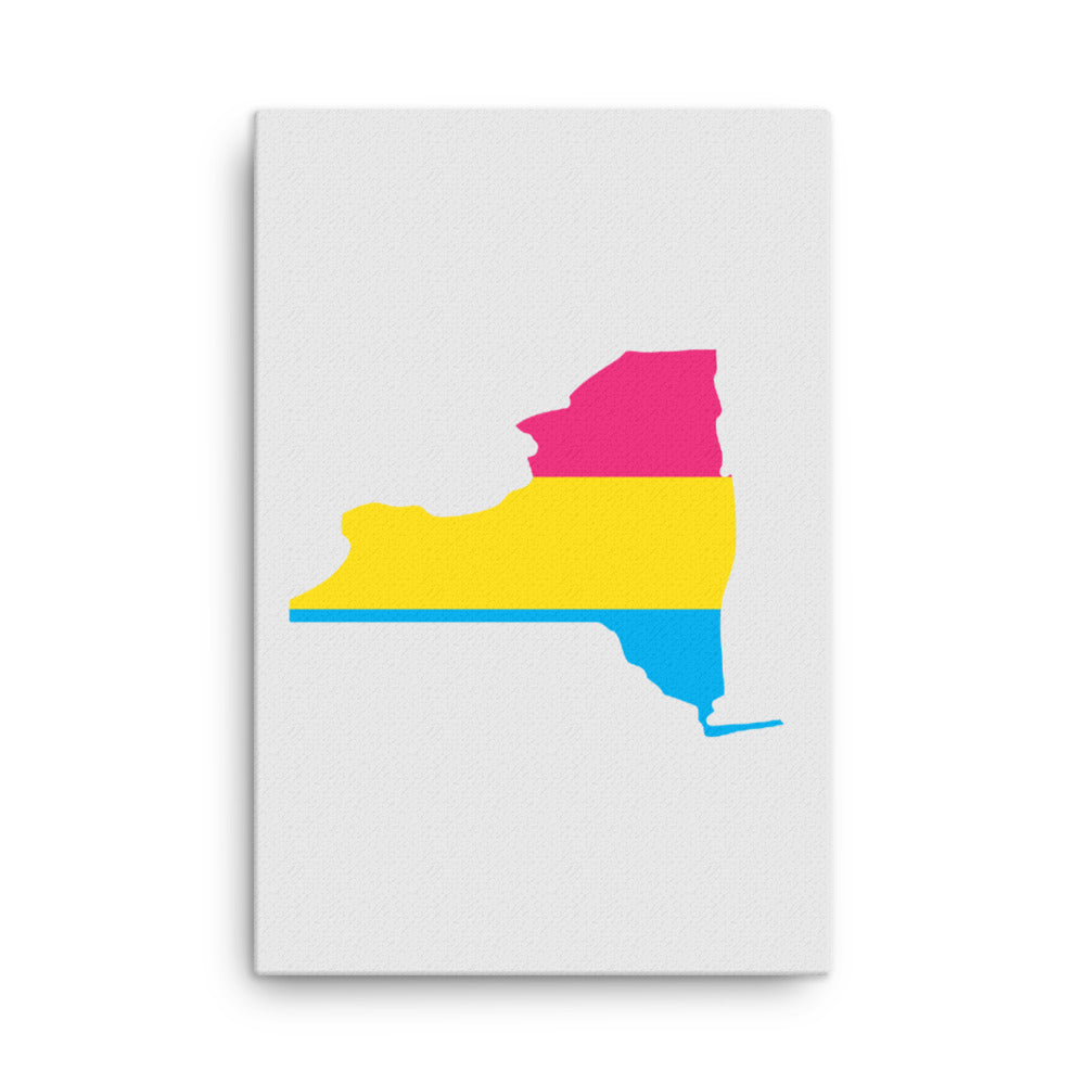 New York Pansexual Pan Pride Canvas Wall Art 24in×36in Pansexual New York thin-canvas-_in_-24x36-front-638fd4e587adc