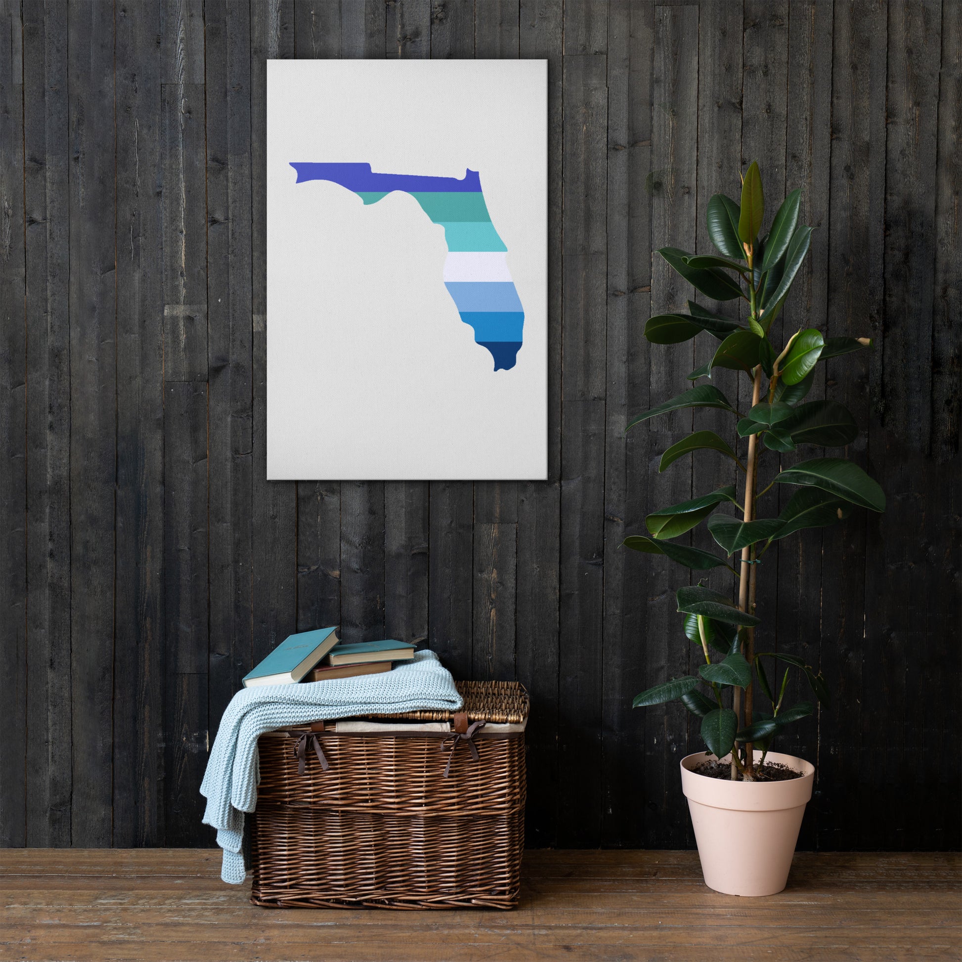 Florida Gay MLM Pride Vincian Canvas Wall Art thin-canvas-_in_-24x36-front-63938df37af49