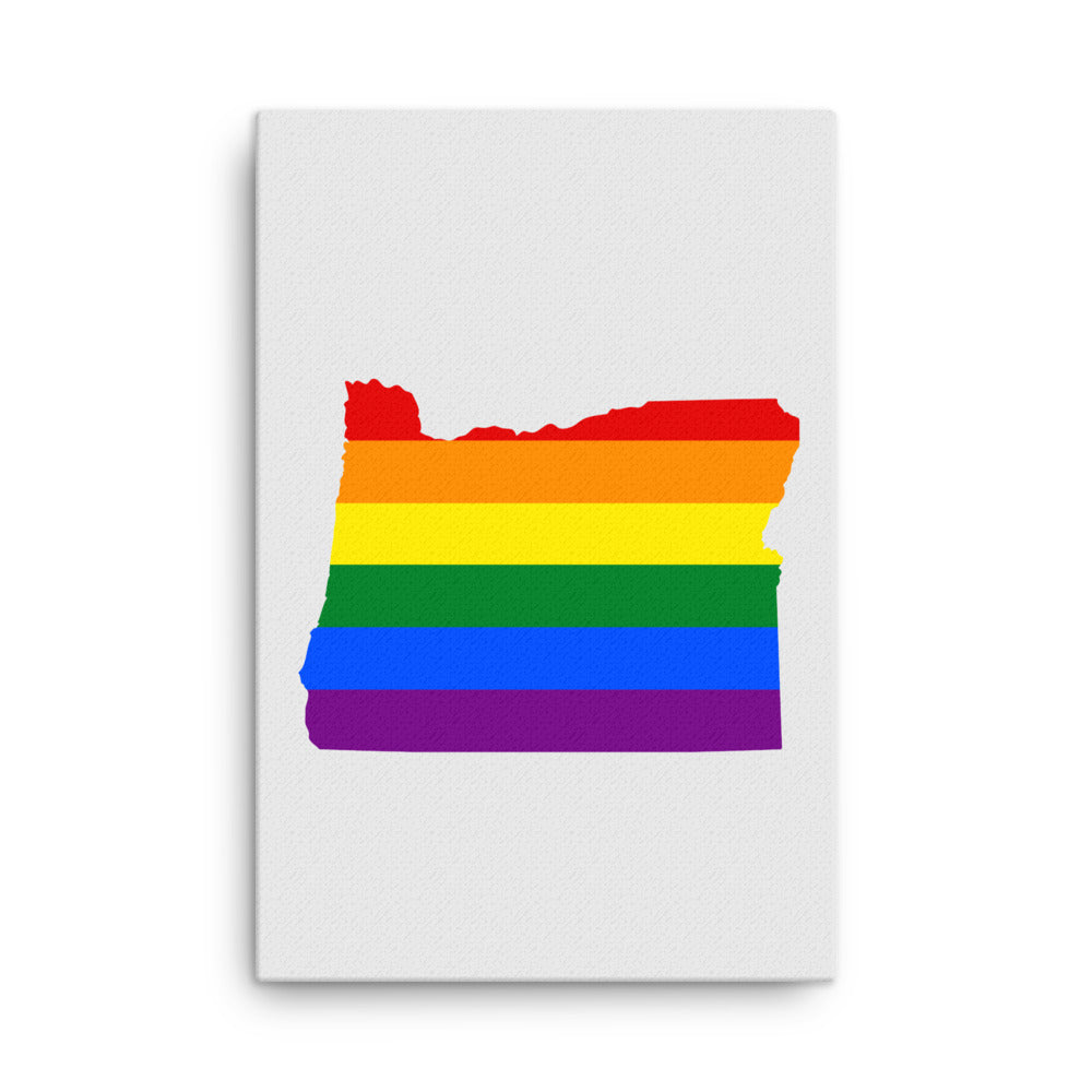 Oregon LGBTQ Pride Canvas Wall Art 24″×36″ Pride Oregon thin-canvas-_in_-24x36-front-6424c151d5499