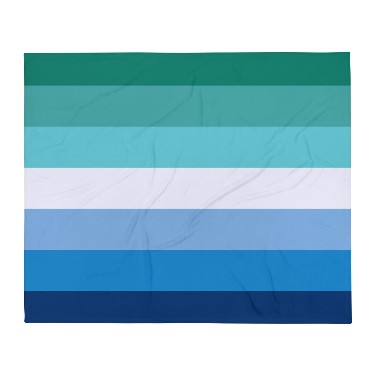 Gay MLM Vincian Pride Flag Throw Blanket 50in×60in Gay throw-blanket-50x60-front-63759b3fce11d