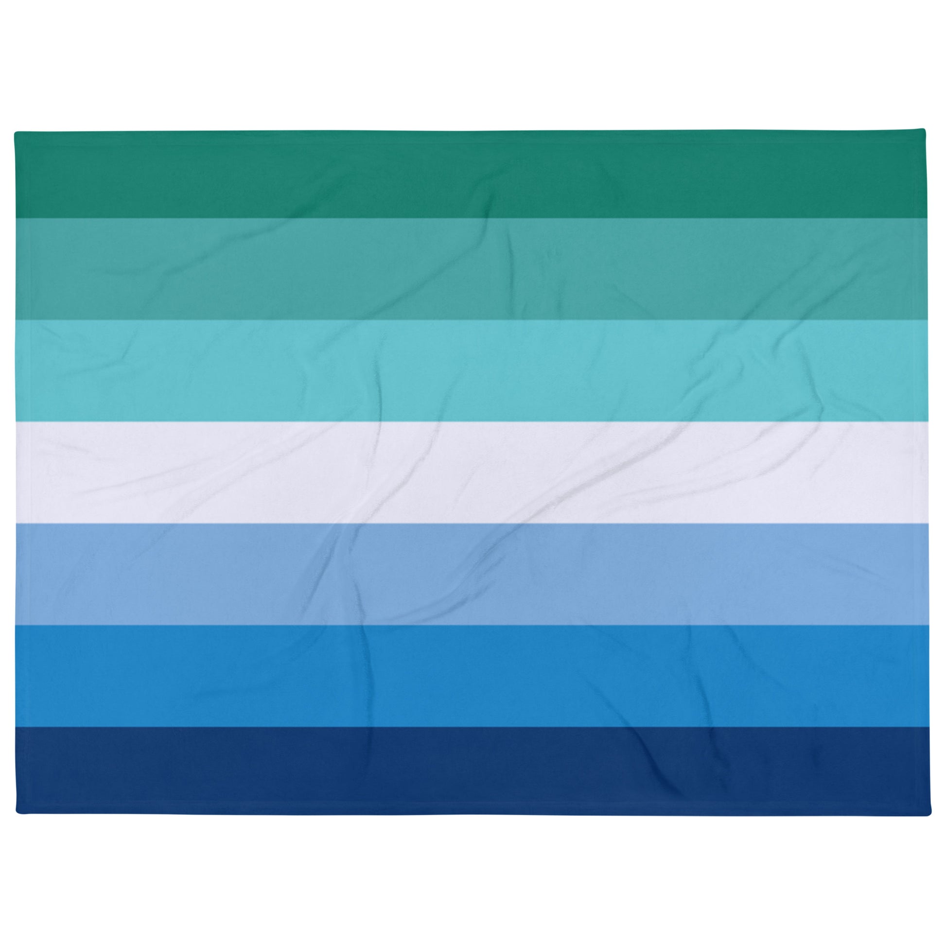 Gay MLM Vincian Pride Flag Throw Blanket 60in×80in Gay throw-blanket-60x80-front-63759b3fcc137