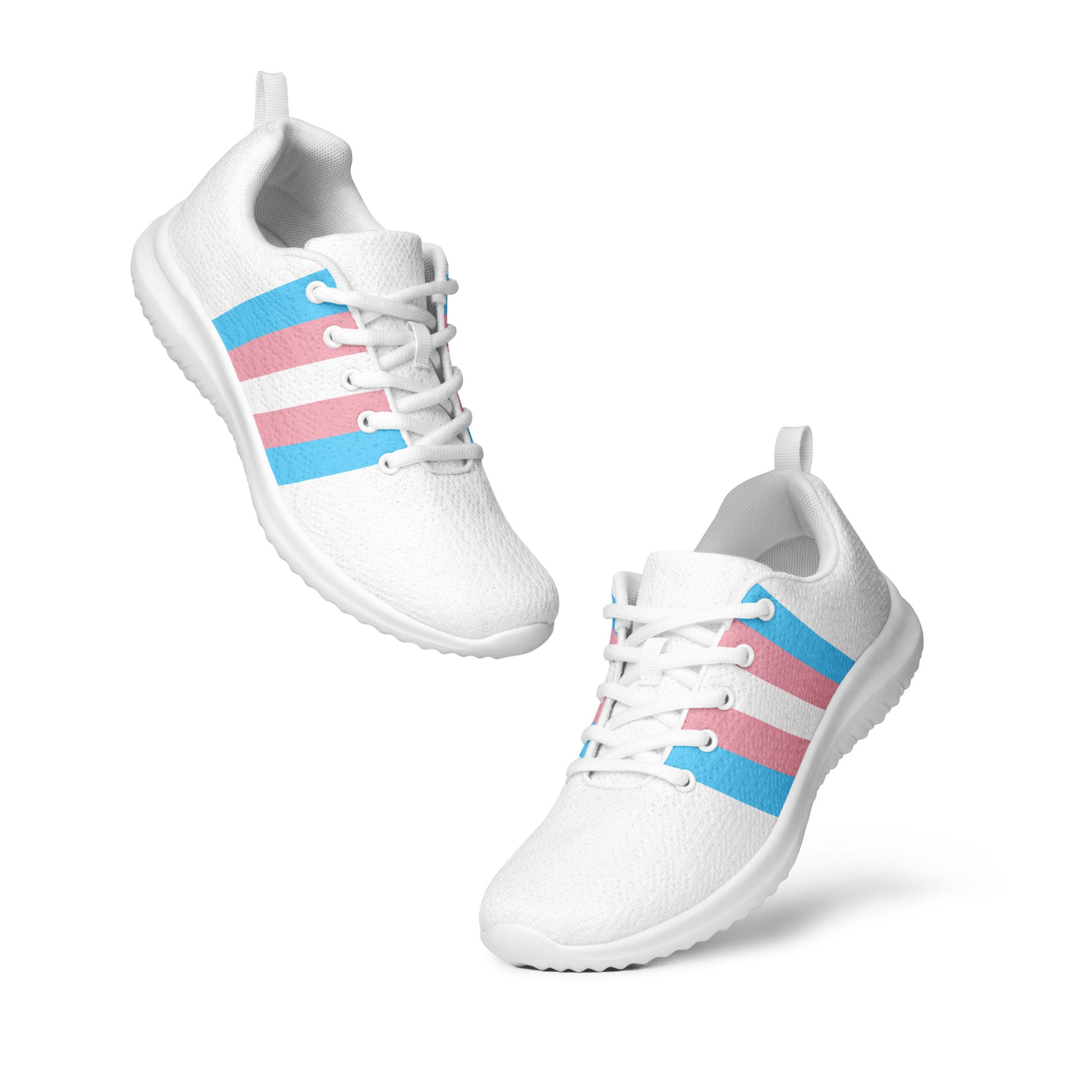 Transgender Pride Sneakers Men - LGBTQ Athletic Shoes White / 12.5 / Transgender Transgender Pride Sneakers Men - LGBTQ Athletic Shoes White / 12.5 / Transgender