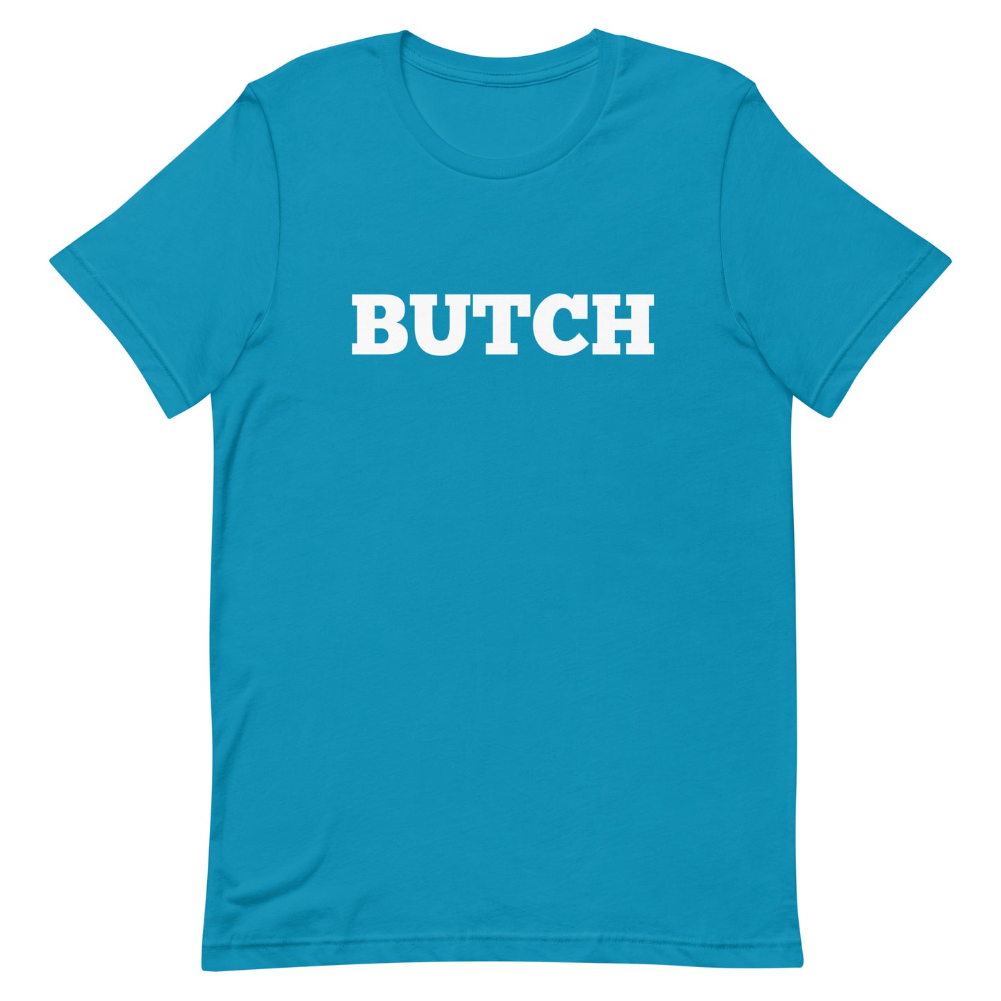 Lesbian Pride T-Shirt - Butch Aqua Lesbian unisex-staple-t-shirt-aqua-front-63b4e2d98d988