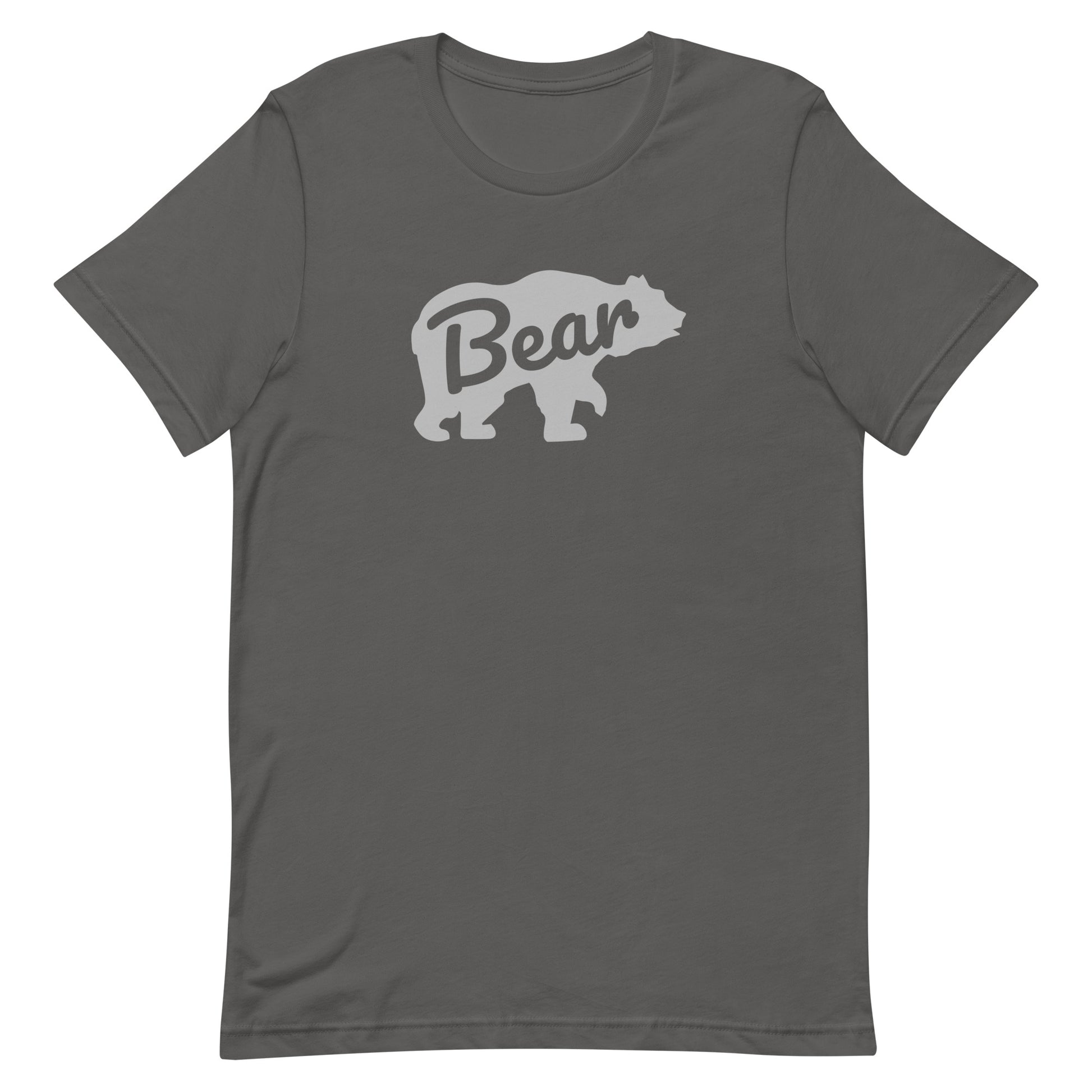 Gay Bear Pride Shirt - Bear Asphalt Gay unisex-staple-t-shirt-asphalt-front-63b4dc5f7e236