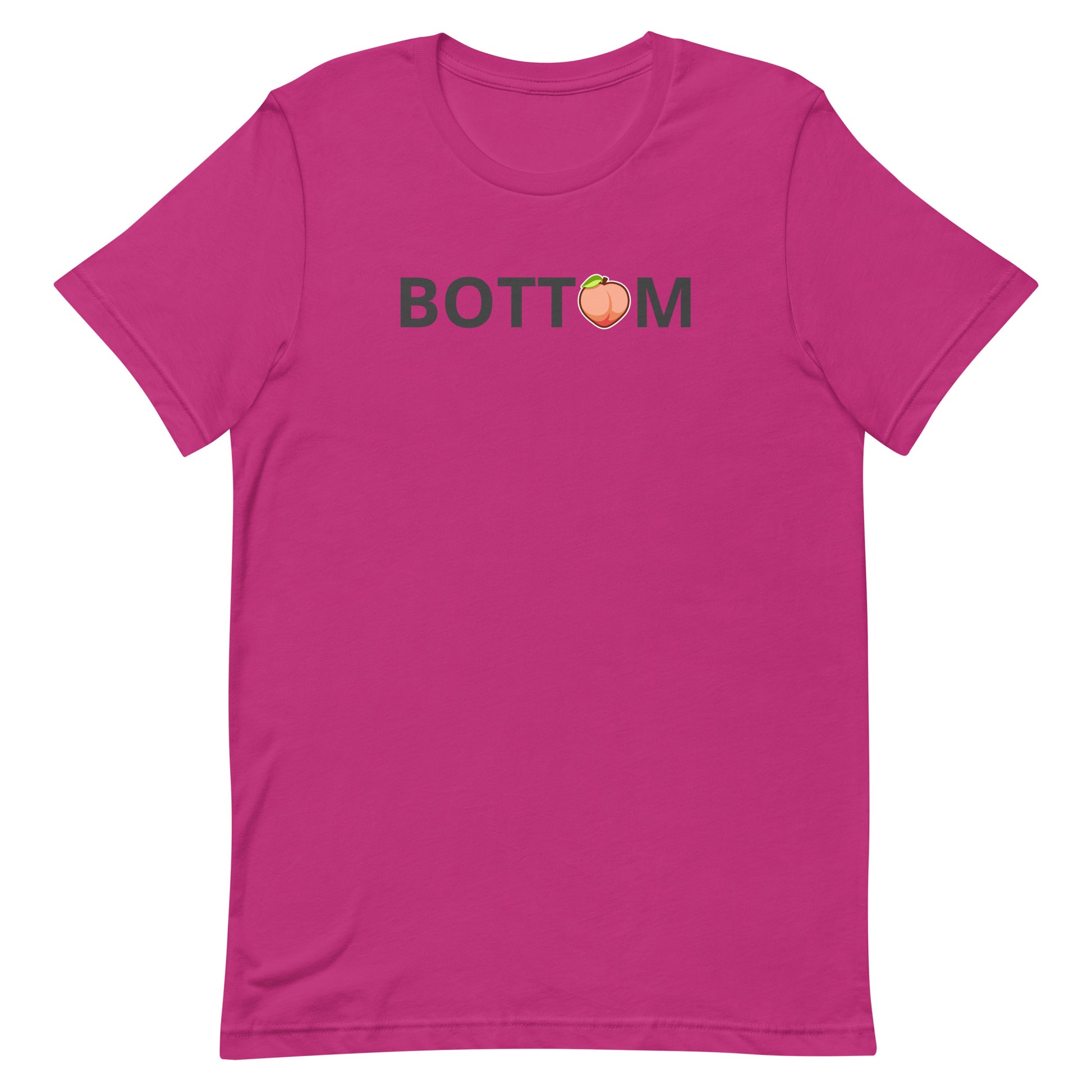 Gay Bottom T-Shirt Berry Gay unisex-staple-t-shirt-berry-front-63b4e29642435