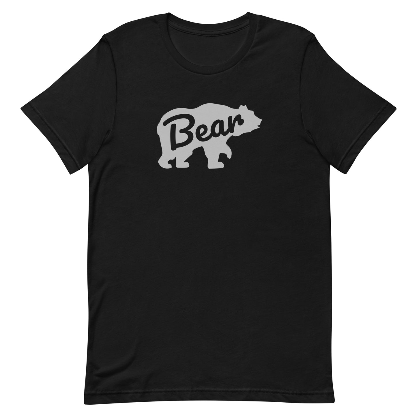 Gay Bear Pride Shirt - Bear Black Gay unisex-staple-t-shirt-black-front-63b4dc5f77de5