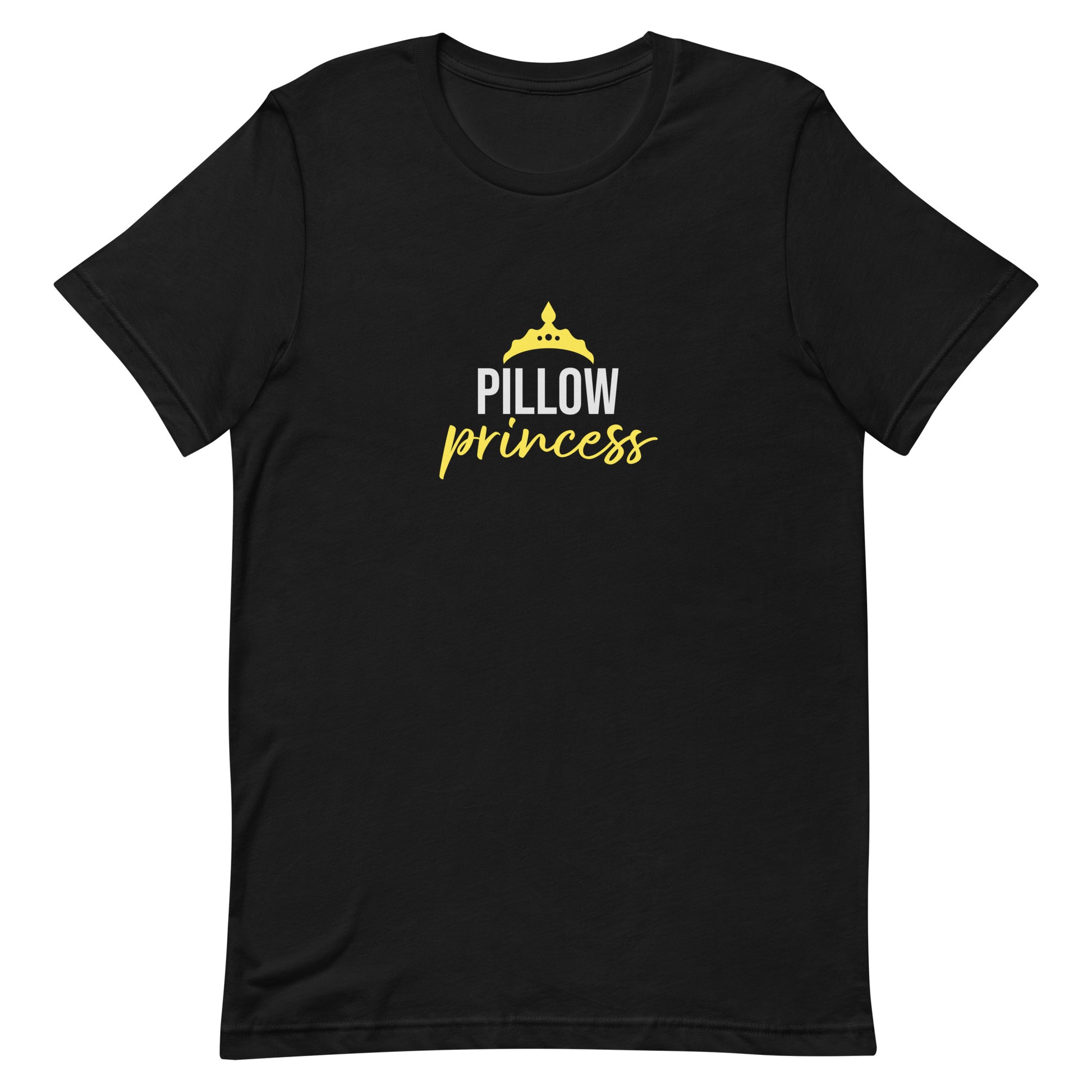 Lesbian Pride T-Shirt - Pillow Princess Black Lesbian unisex-staple-t-shirt-black-front-63ba31eb449b9