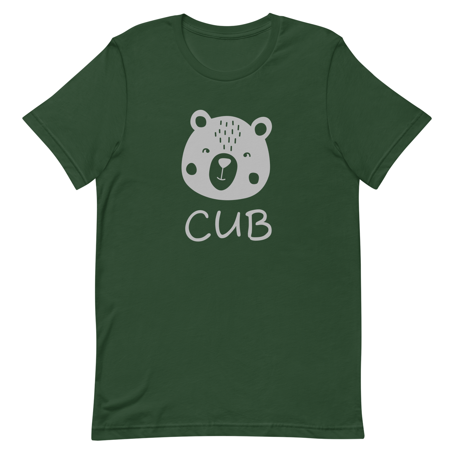 Gay Bear Pride Shirt - Cub Forest Gay unisex-staple-t-shirt-forest-front-6302c57ebd564