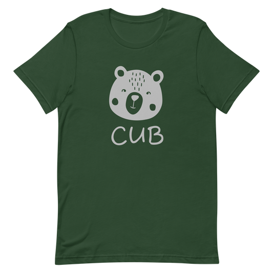 Gay Bear Pride Shirt - Cub Forest Gay unisex-staple-t-shirt-forest-front-6302c57ebd564