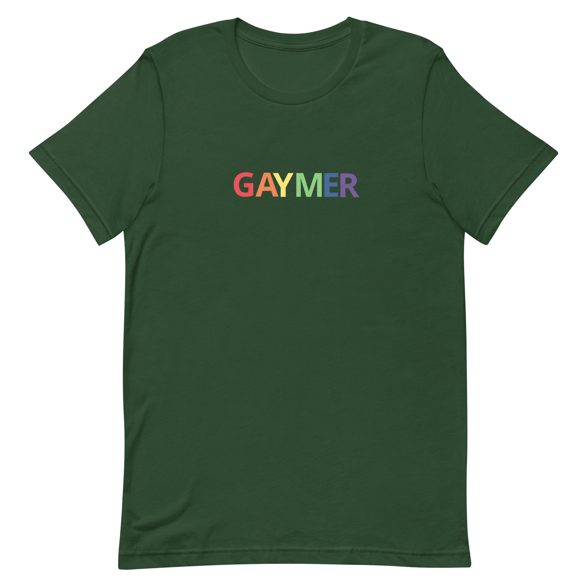 Gaymer Tee Forest Gay unisex-staple-t-shirt-forest-front-63b76fd2ac1ad