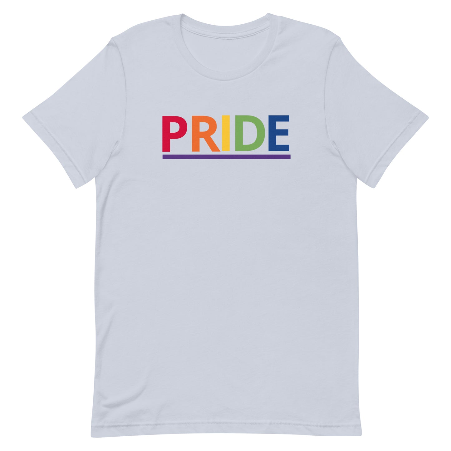 LGBTQ Pride T-Shirt - Pride Light Blue Pride unisex-staple-t-shirt-light-blue-front-63bcc78932fa7