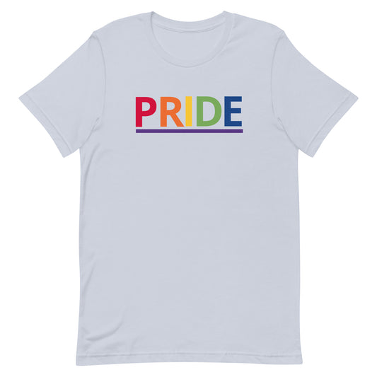 LGBTQ Pride T-Shirt - Pride Light Blue Pride unisex-staple-t-shirt-light-blue-front-63bcc78932fa7