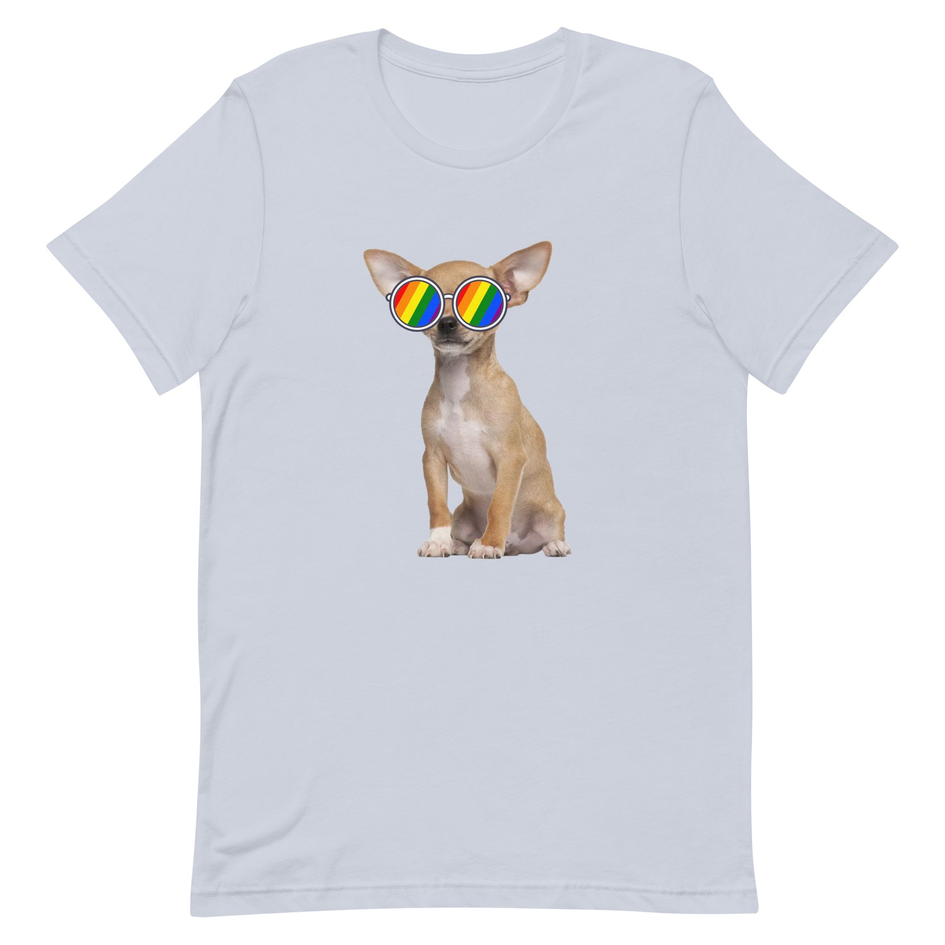 LGBTQ Pride T-Shirt - Chihuahua Light Blue unisex-staple-t-shirt-light-blue-front-63ebc66f90f26