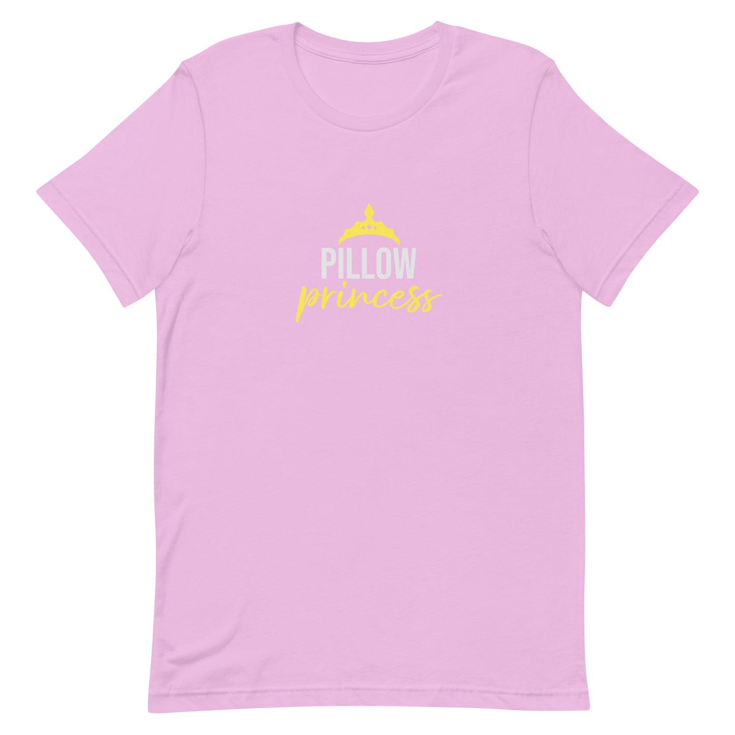 Lesbian Pride T-Shirt - Pillow Princess Lilac Lesbian unisex-staple-t-shirt-lilac-front-63ba31eb54c79