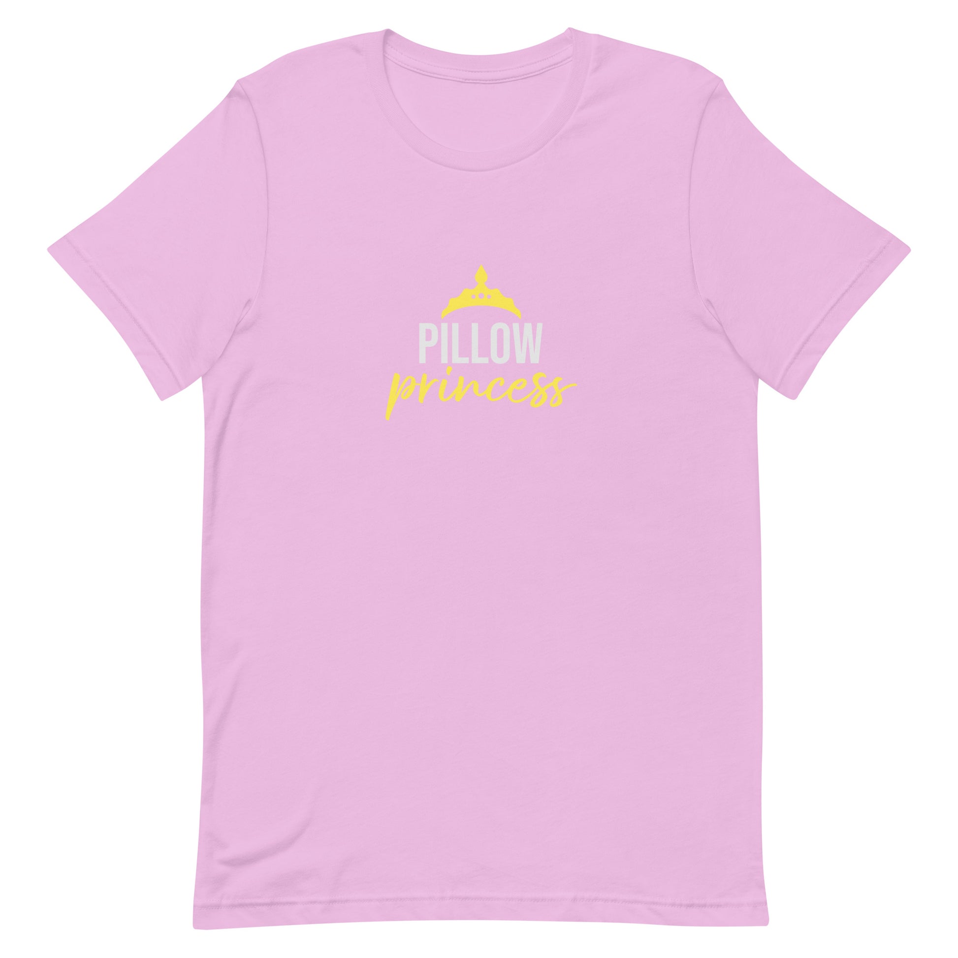 Lesbian Pride T-Shirt - Pillow Princess Lilac Lesbian unisex-staple-t-shirt-lilac-front-63ba31eb54c79