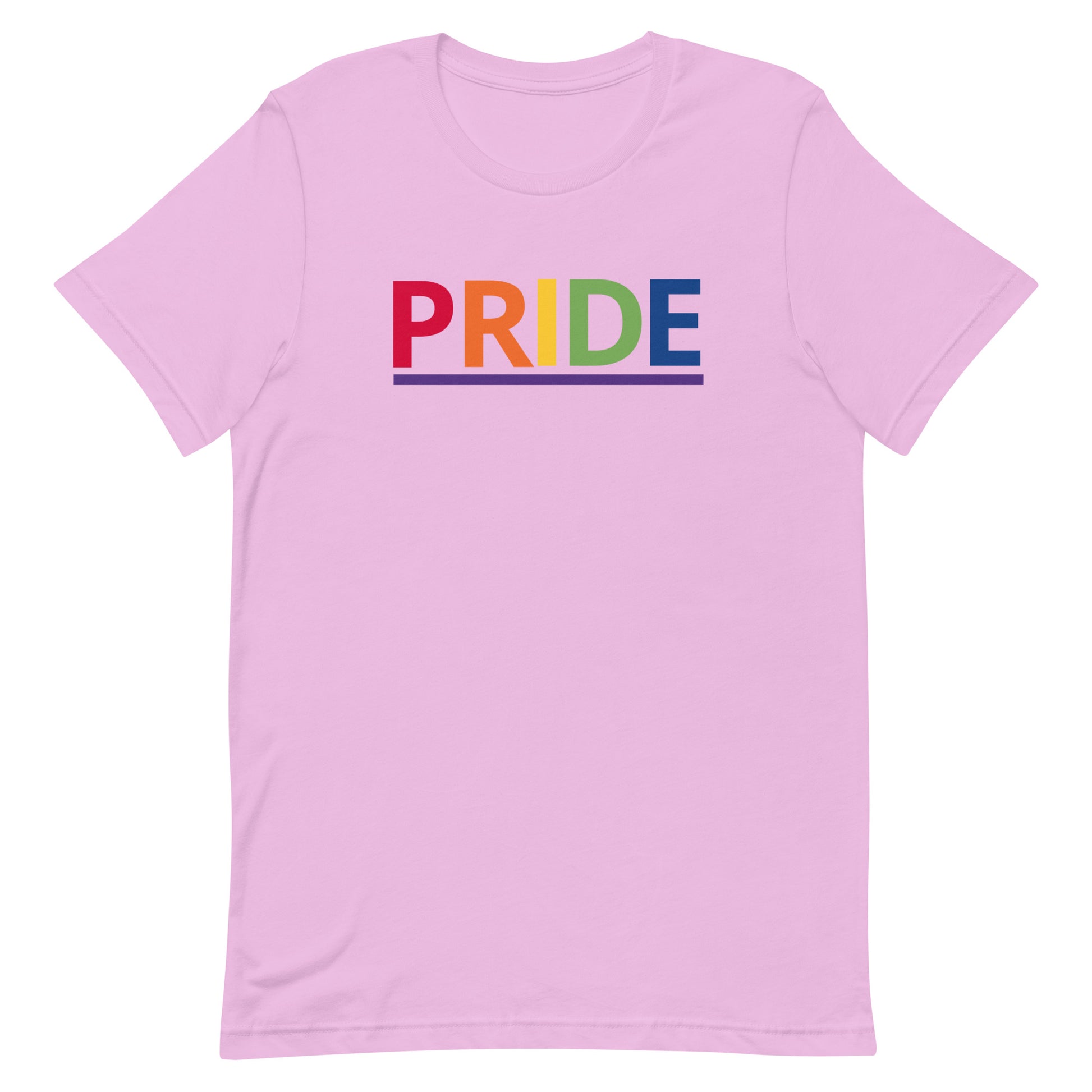 LGBTQ Pride T-Shirt - Pride Lilac Pride unisex-staple-t-shirt-lilac-front-63bcc7893b3a8