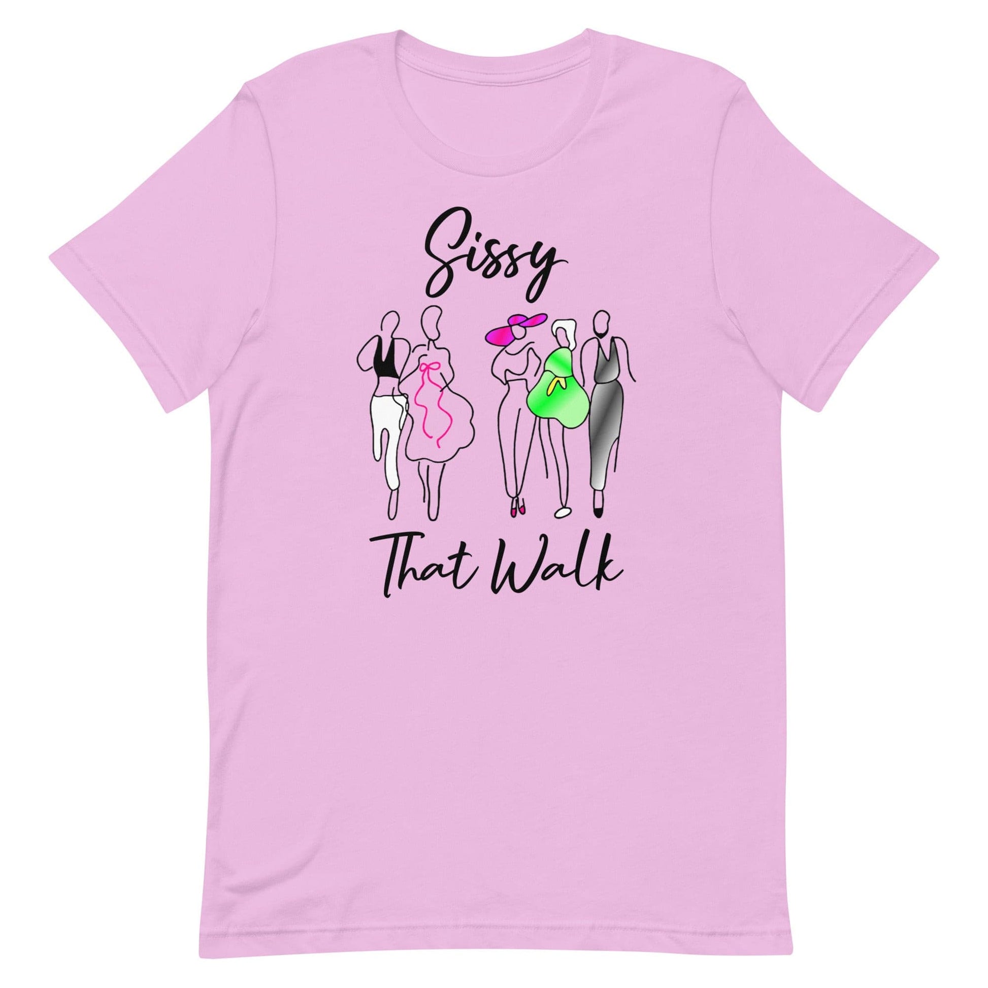 Sissy That Walk T-shirt Lilac unisex-staple-t-shirt-lilac-front-63d60558f09c5