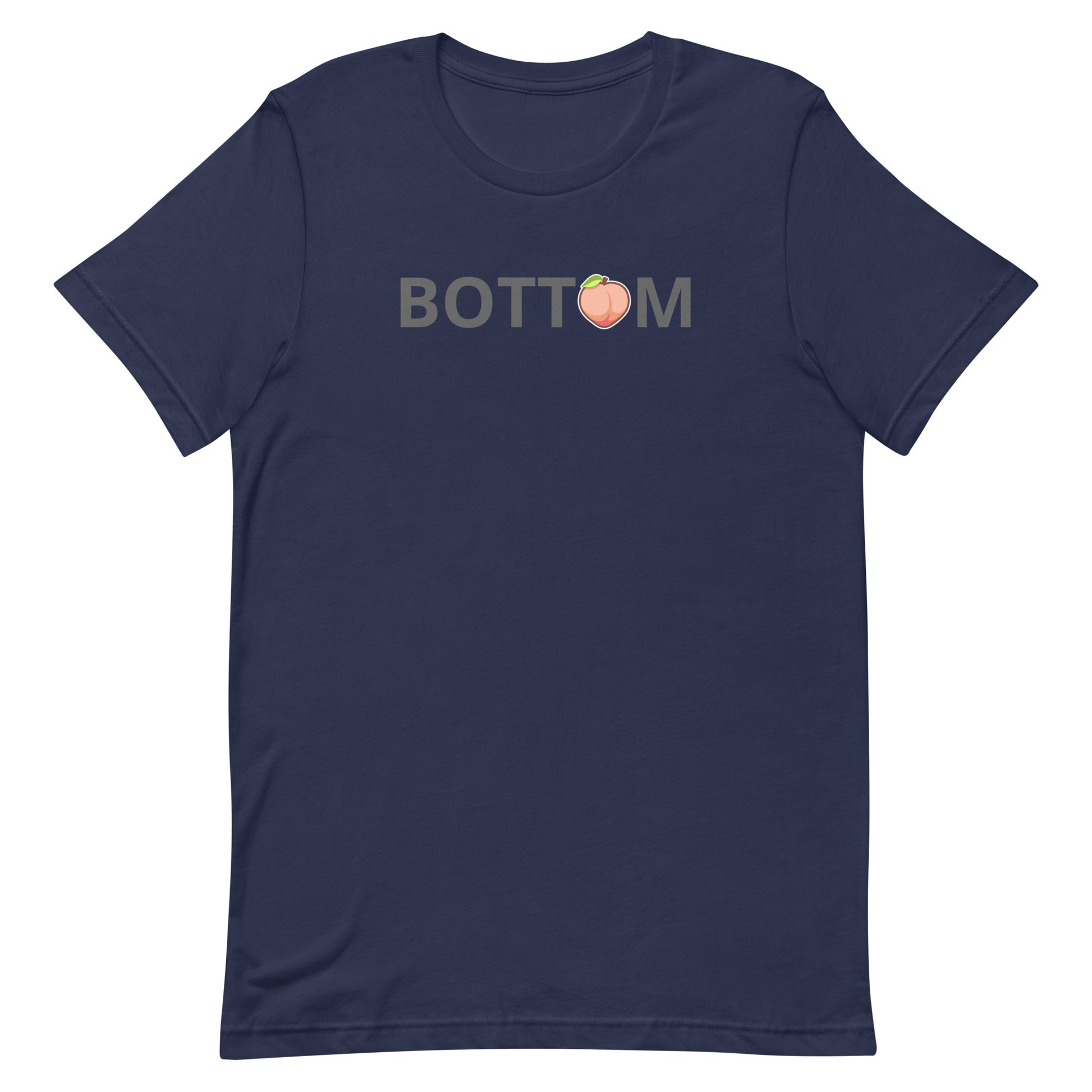 Gay Bottom T-Shirt Navy Gay unisex-staple-t-shirt-navy-front-63b4e29639ae9