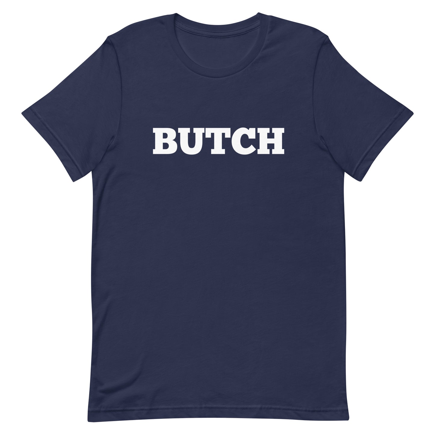 Lesbian Pride T-Shirt - Butch Navy Lesbian unisex-staple-t-shirt-navy-front-63b4e2d97f2b9