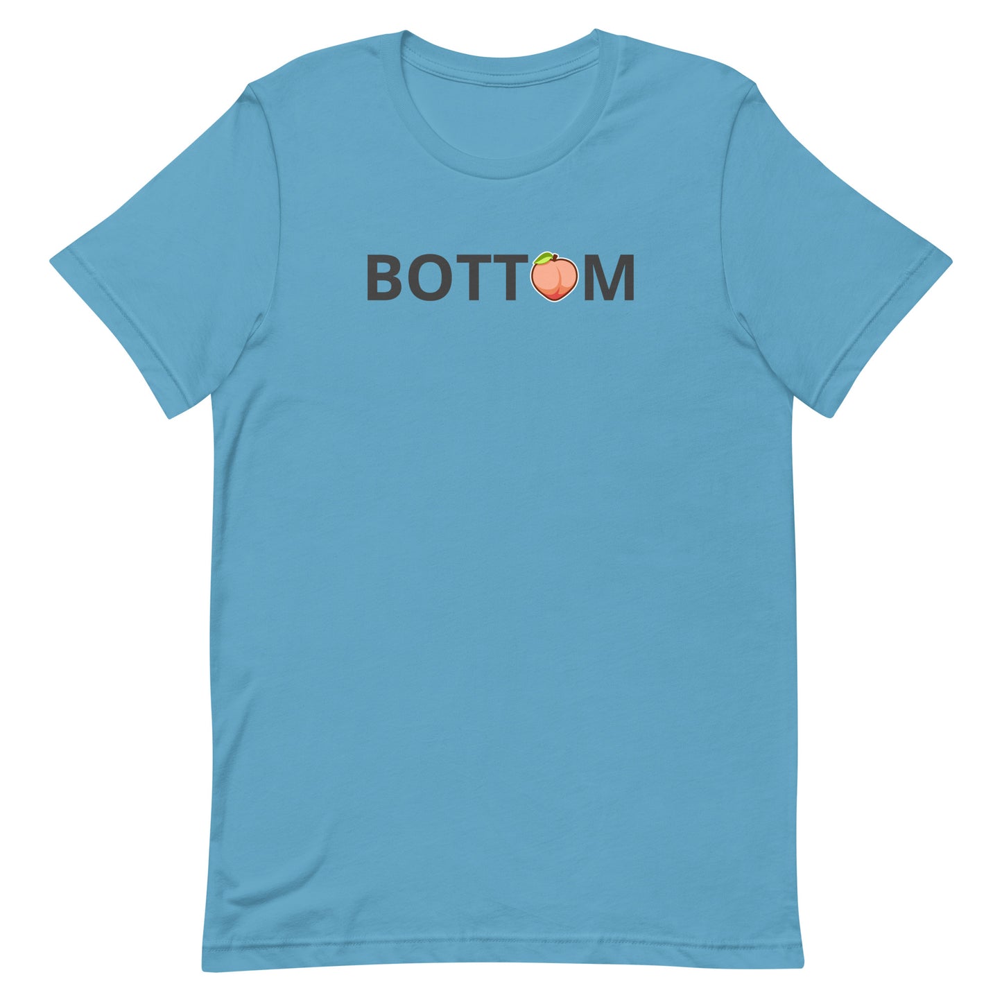 Gay Bottom T-Shirt Ocean Blue Gay unisex-staple-t-shirt-ocean-blue-front-63b4e2964a5c3