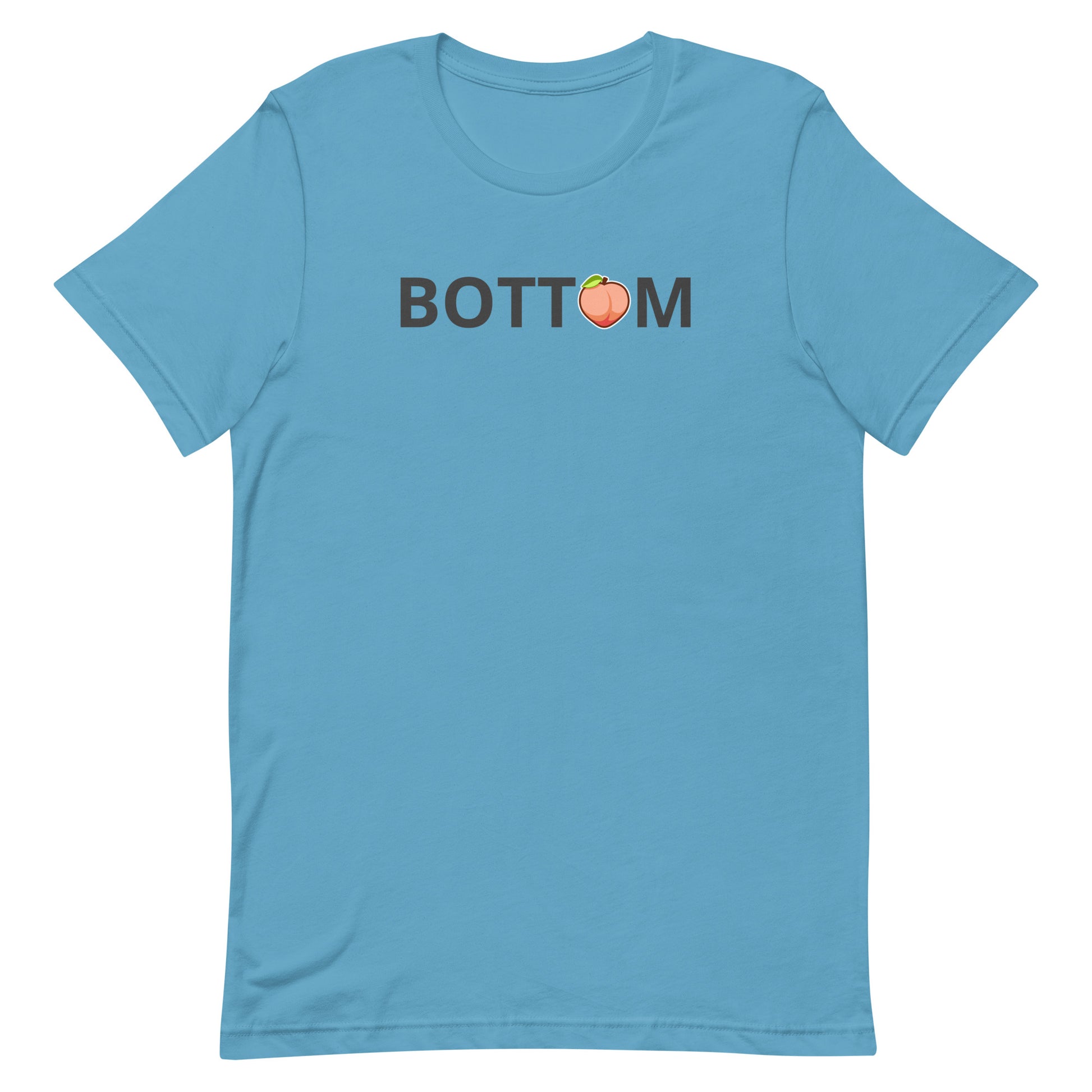 Gay Bottom T-Shirt Ocean Blue Gay unisex-staple-t-shirt-ocean-blue-front-63b4e2964a5c3