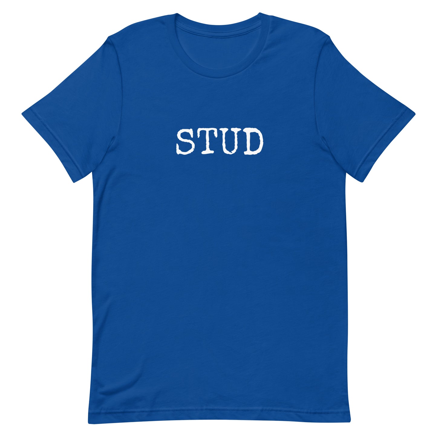 Stud T-shirt True Royal unisex-staple-t-shirt-true-royal-front-63b4d5a6bc901